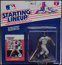 1988 Baseball Alvin Davis Starting Lineup Picture