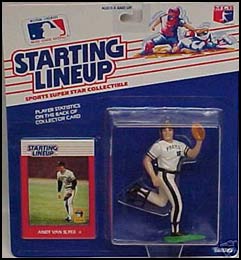 1988 Baseball Andy Van Slyke Starting Lineup Picture