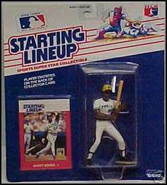 1988 Baseball Barry Bonds Starting Lineup Picture