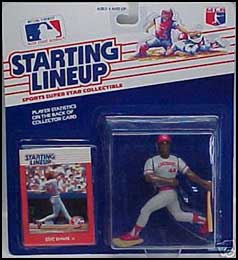 1988 Baseball Eric Davis Starting Lineup Picture