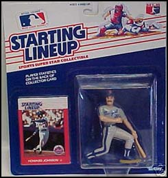 1988 Baseball Howard Johnson Starting Lineup Picture