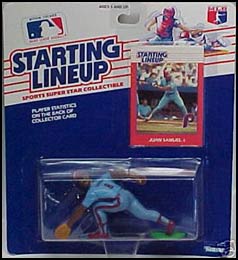 1988 Baseball Juan Samuel Starting Lineup Picture