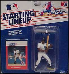 1988 Baseball Lou Whitaker Starting Lineup Picture