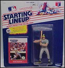 1988 Baseball Mark McGwire Starting Lineup Picture