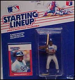 1988 Baseball Pedro Guerrero Starting Lineup Picture