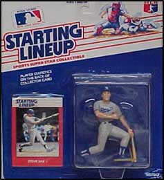 1988 Baseball Steve Sax Starting Lineup Picture
