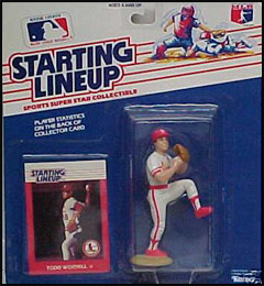1988 Baseball Todd Worrell Starting Lineup Picture
