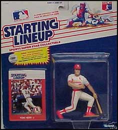 1988 Baseball Tom Herr Starting Lineup Picture