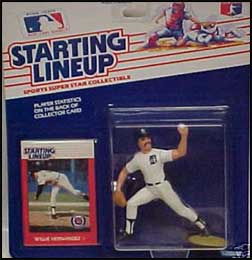 1988 Baseball Willie Hernandez Starting Lineup Picture