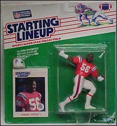 1988 Football Andre Tippett Starting Lineup Picture