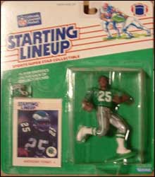1988 Football Anthony Toney Starting Lineup Picture