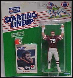 1988 Football Bob Golic Starting Lineup Picture