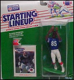 1988 Football Chris Burkett Starting Lineup Picture