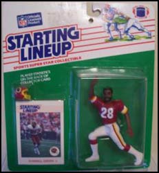 1988 Football Darrell Green Starting Lineup Picture