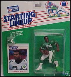 1988 Football Freeman McNeil Starting Lineup Picture