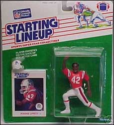 1988 Football Ronnie Lippett Starting Lineup Picture