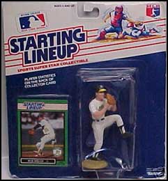 1989 Baseball Bob Welch Starting Lineup Picture