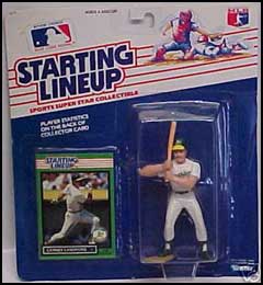 1989 Baseball Carney Lansford Starting Lineup Picture