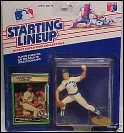 1989 Baseball Dan Plesac Starting Lineup Picture