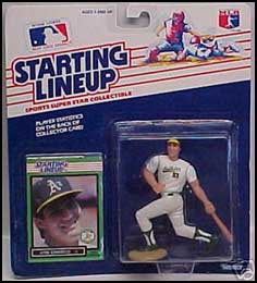 1989 Baseball Jose Canseco Starting Lineup Picture