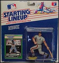 1989 Baseball Jose Uribe Starting Lineup Picture