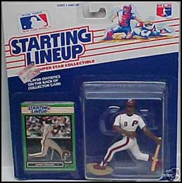 1989 Baseball Juan Samuel Starting Lineup Picture
