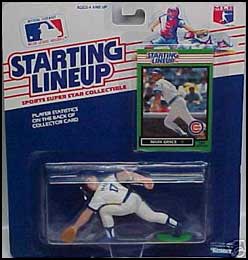 1989 Baseball Mark Grace Starting Lineup Picture
