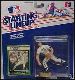 1989 Baseball Mark Gubicza Starting Lineup Picture