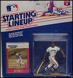 1989 Baseball Mel Hall Starting Lineup Picture