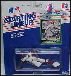 1989 Baseball Milt Thompson Starting Lineup Picture