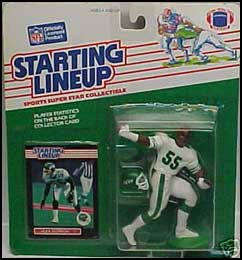 1989 Football Alex Gordon Starting Lineup Picture