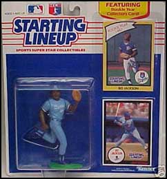 1990 Baseball Bo Jackson Starting Lineup Picture