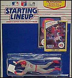 1990 Baseball Chris Sabo Starting Lineup Picture