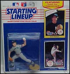 1990 Baseball Dave Righetti Starting Lineup Picture