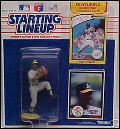 1990 Baseball Dave Stewart Starting Lineup Picture