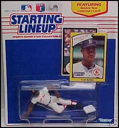 1990 Baseball Ellis Burks Starting Lineup Picture