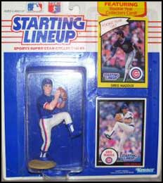 1990 Baseball Greg Maddux Starting Lineup Picture