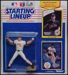 1990 Baseball Jeff Ballard Starting Lineup Picture