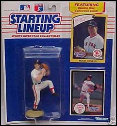 1990 Baseball Roger Clemens Starting Lineup Picture