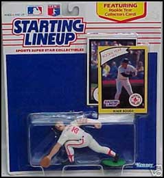 1990 Baseball Wade Boggs Starting Lineup Picture