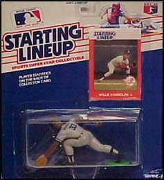1990 Baseball Willie Randolph Starting Lineup Picture