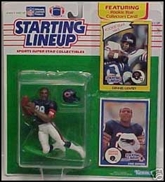 1990 Football Dennis Gentry Starting Lineup Picture