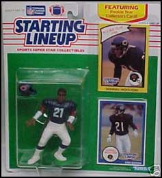 1990 Football Donnell Woolford Starting Lineup Picture