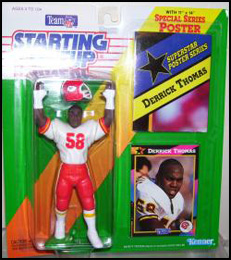 1992 Football Derrick Thomas Starting Lineup Picture