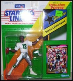 1992 Football Randall Cunningham Starting Lineup Picture