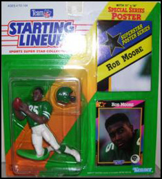 1992 Football Rob Moore Starting Lineup Picture