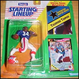1992 Football Thurman Thomas Starting Lineup Picture