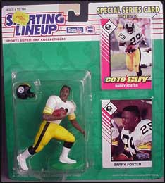 1993 Football Barry Foster Starting Lineup Picture