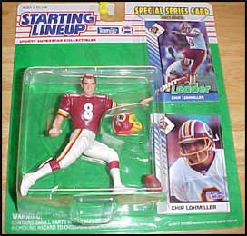 1993 Football Chip Lohmiller Starting Lineup Picture