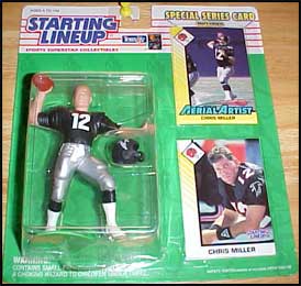 1993 Football Chris Miller Starting Lineup Picture